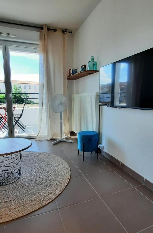 Cosy T3 Gare Terrasse + Parking Daire Sète Dış mekan fotoğraf